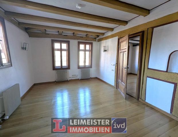 Wohnen und Arbeiten auf 200m² in einem der ÄLTESTEN FACHWERKHÄUSER Aschaffenburgs! - Photo 1