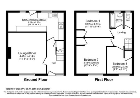 3 bedroom end of terrace house to rent - Photo 2