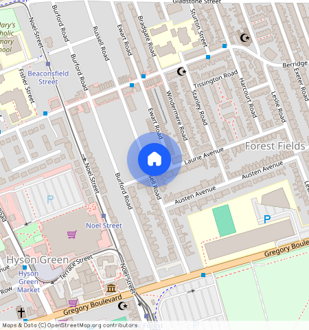 ** Laurie Avenue, Nottingham, NG7 6PG