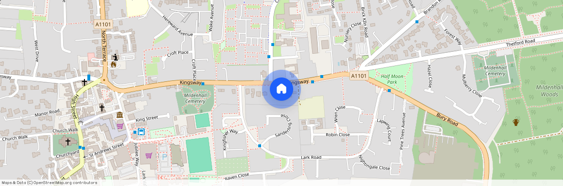 Kingsway, Mildenhall