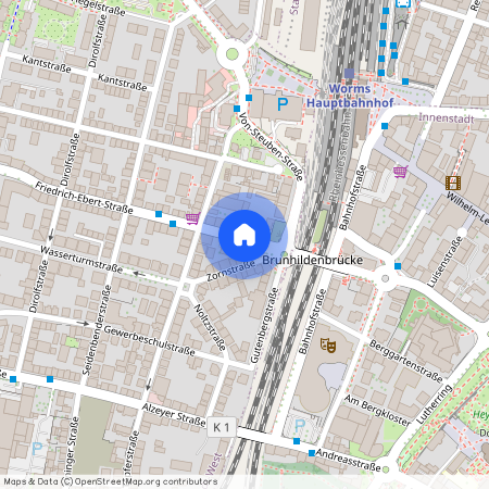 Friedrich-Ebert-Straße 3, 67549 Rheinland-Pfalz - Worms