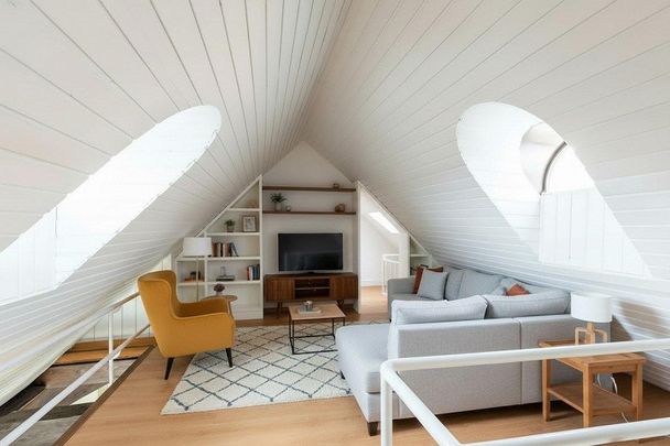 Originelle 5½-Zimmer-Dachwohnung mit Cheminée - Photo 1