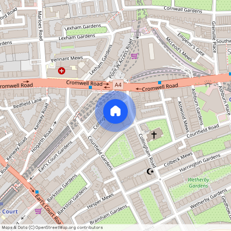 Collingham Place, Earls Court, London...