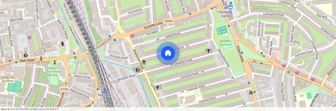 Raleigh Road, Harringey, N8