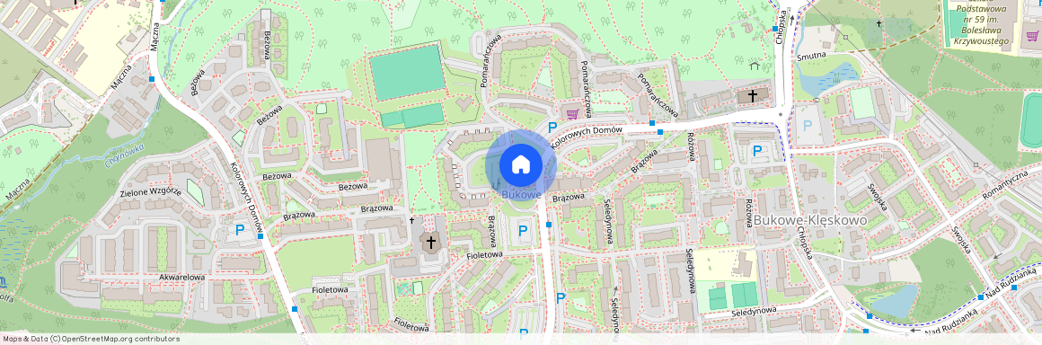 ul. Brązowa, Szczecin Os. Bukowe