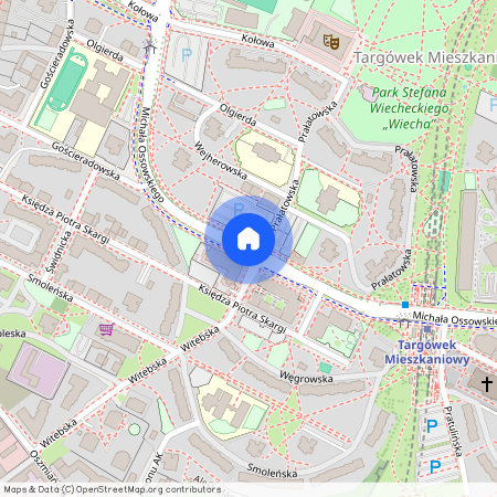 Warszawa, Targówek, Michała, Ossowskiego