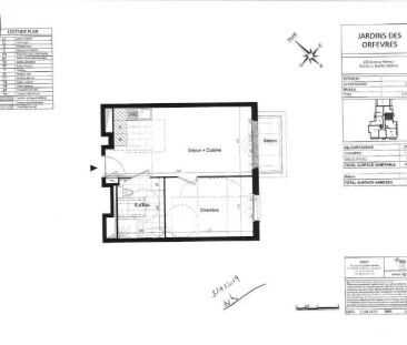 Appartement à louer 2 pièces 39.81m² - Photo 1
