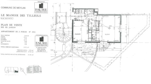 Location Appartement 2 pièces 41m² MEYLAN 38240 - Photo 1