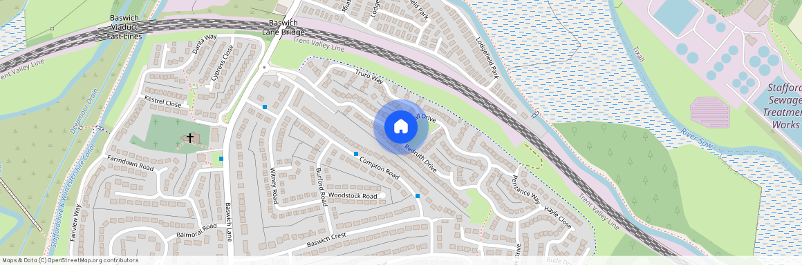 Cornwall Drive, Saxonfields, Baswich