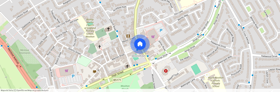 Woolton Street, Woolton Village, L25