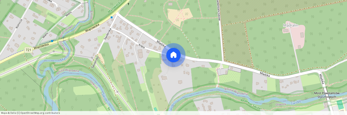 Bolesława Prusa, Piaseczyński, Bolesława Prusa, Konstancin-Jeziorna