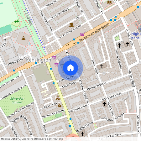 Flat Ilchester Mansions, London W8