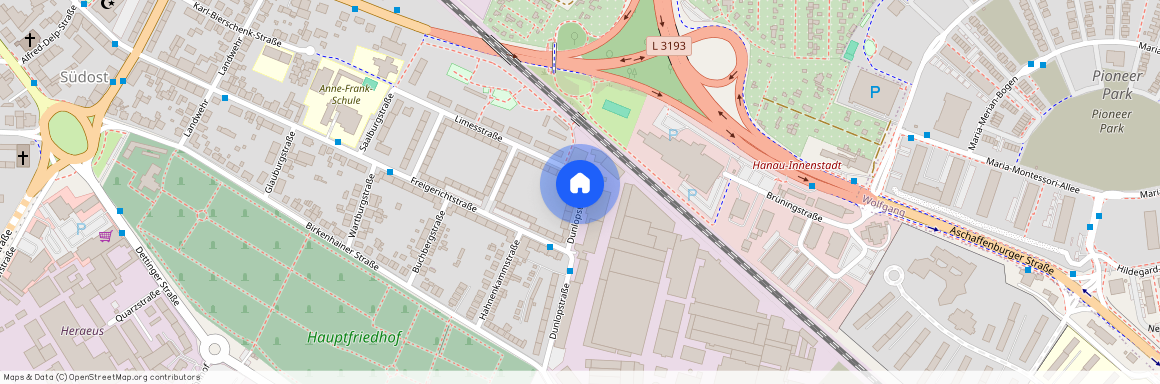 Dunlopstr. 27, 63450 Hanau OT Innenstadt