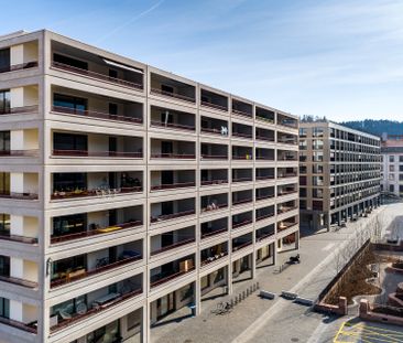 Moderne 3.5-Zimmer-Neubauwohnung mit Loggia im Greencity - Foto 4