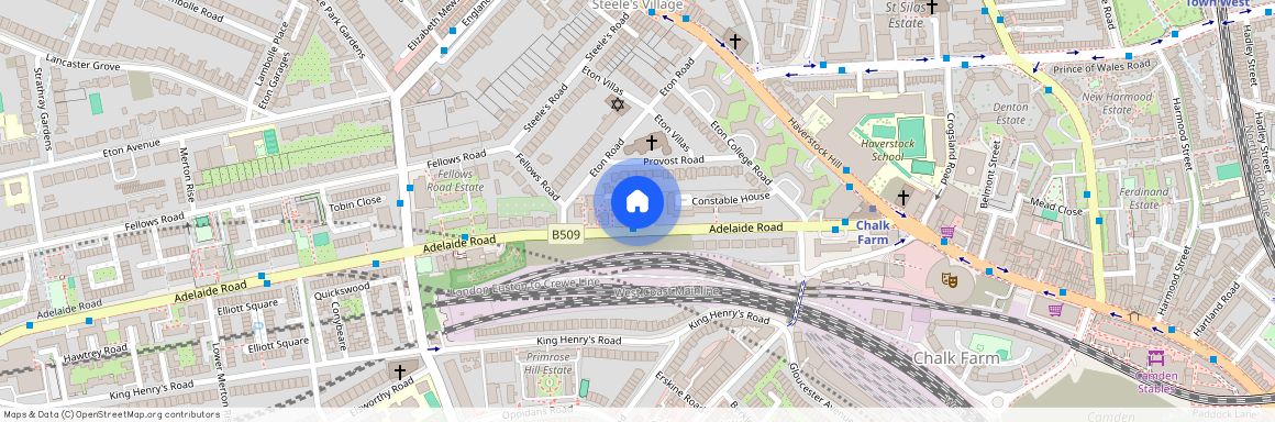 Beaumont Walk London NW3, London, NW3