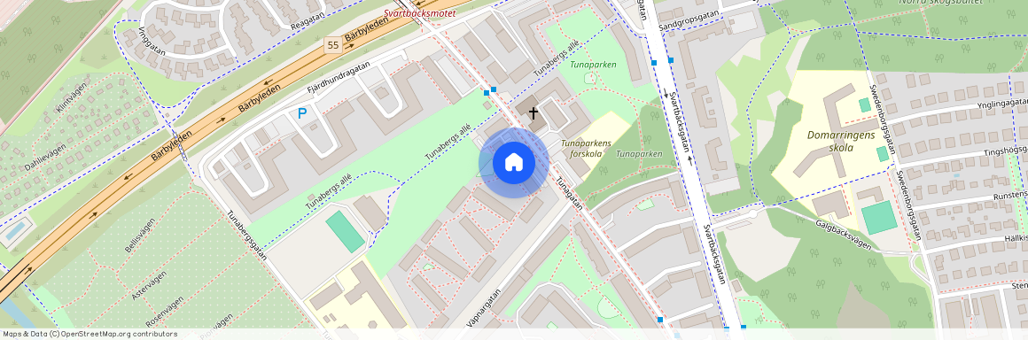 Tuna backar, Uppsala, Tunagatan 24C