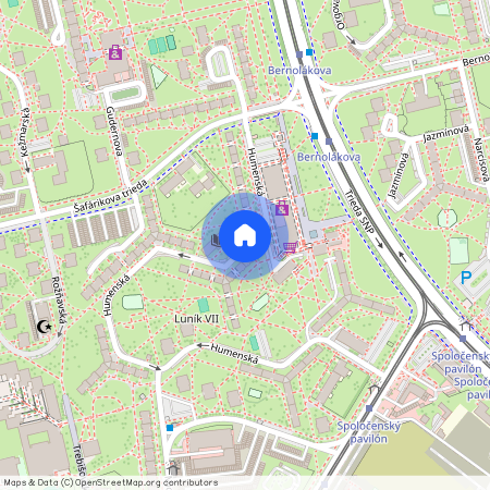 Humenská, Košice - Západ