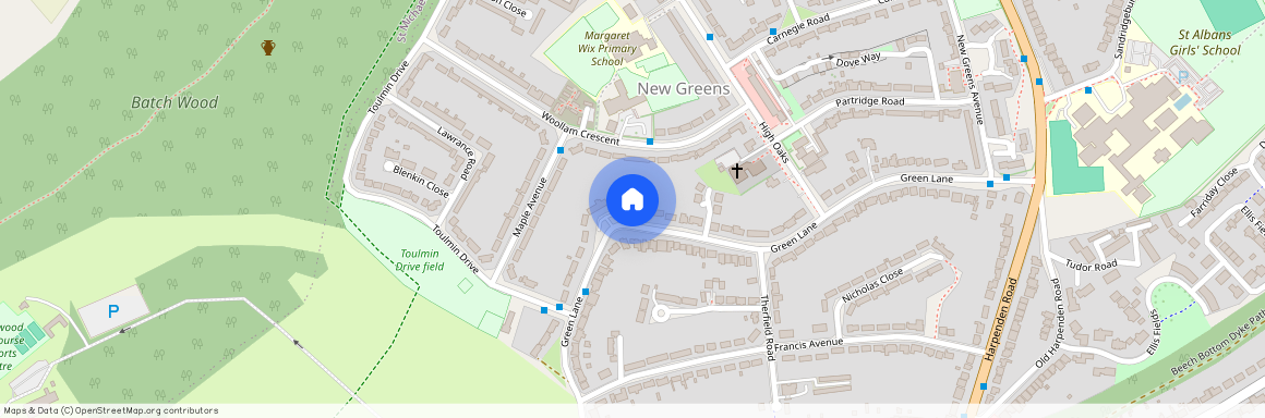 Green Lane, St. Albans, AL3