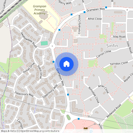 Sinclair Close, Sinfin, Derby, Derbyshire, DE24 9NE