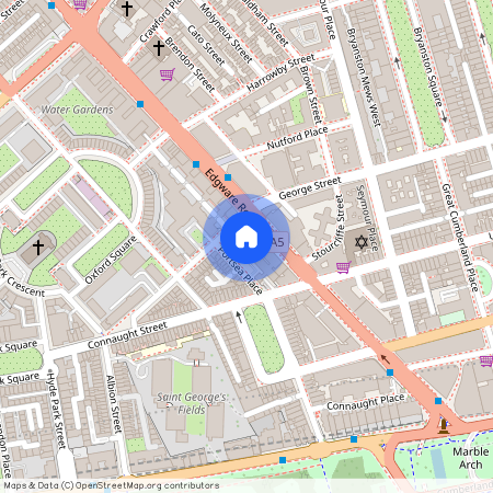 Portsea Hall, Portsea Place, London