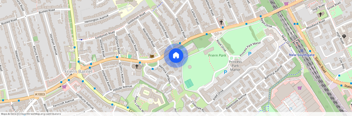 Sparkford Gardens, Friern Barnet, London, N11