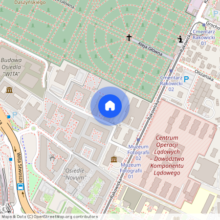 ul. Rakowicka, Przedmieście Warszawskie, Stare Miasto, Kraków, małopolskie