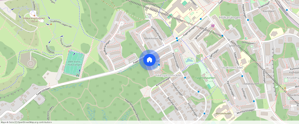 Hökarängen, Stockholm, Hovmästarvägen 16