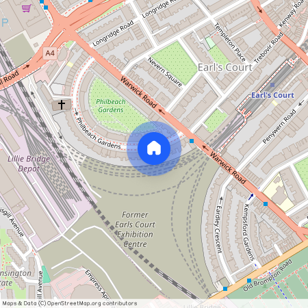 Flat 3, 7 Philbeach Gardens
