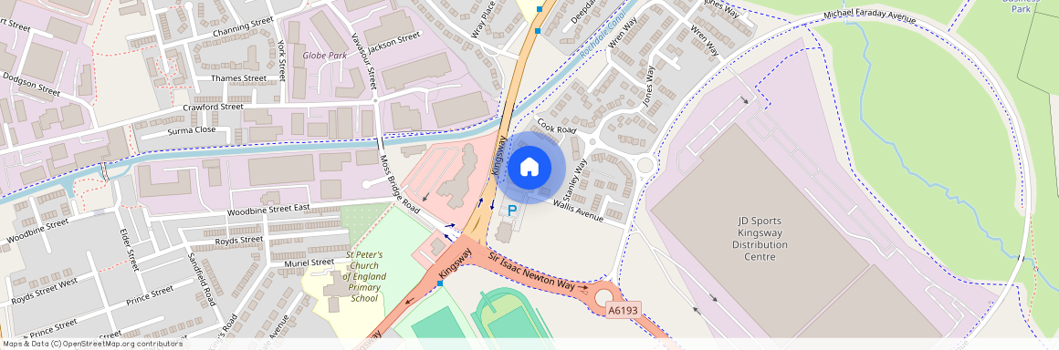 Helmsman Lane, Kingsway OL16