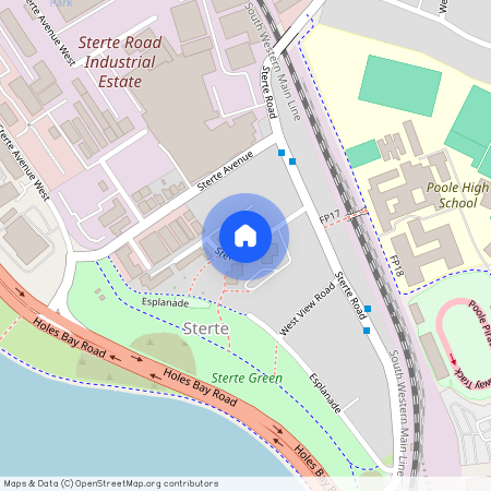 Poole, Sterte Close, BH15, Dorset