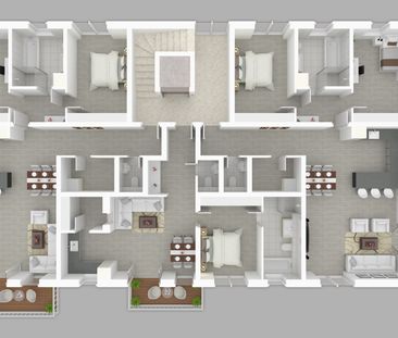 Exklusive Neubauwohnung zum Erstbezug KFW-55ee - barrierefrei - Fuß... - Photo 3