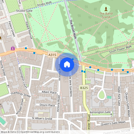 6 De Vere Gardens, Kensington, Flat 34, W8 5AE, London