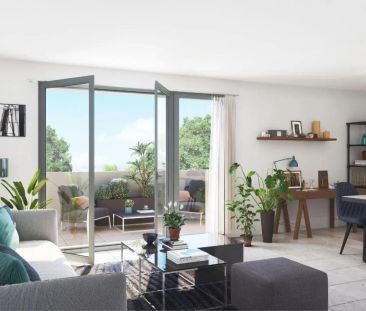 Appartement à louer 2 pièces 42.3m² - Photo 1