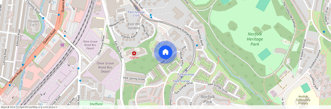 Queens View, 88 Park Grange Road, S2 3RY, Sheffield