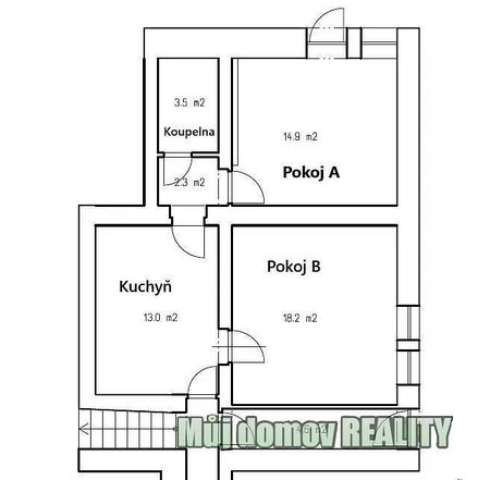 Pronájem pokoje 18 m² - Fotografie 4