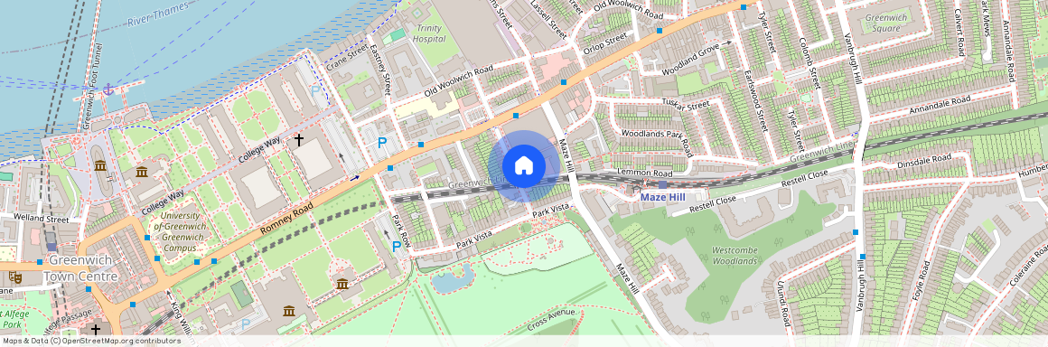 Greenwich Park Street, Greenwich, SE10, London