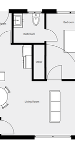 Charming 1-Bedroom Unit with Spacious Yard - Photo 4