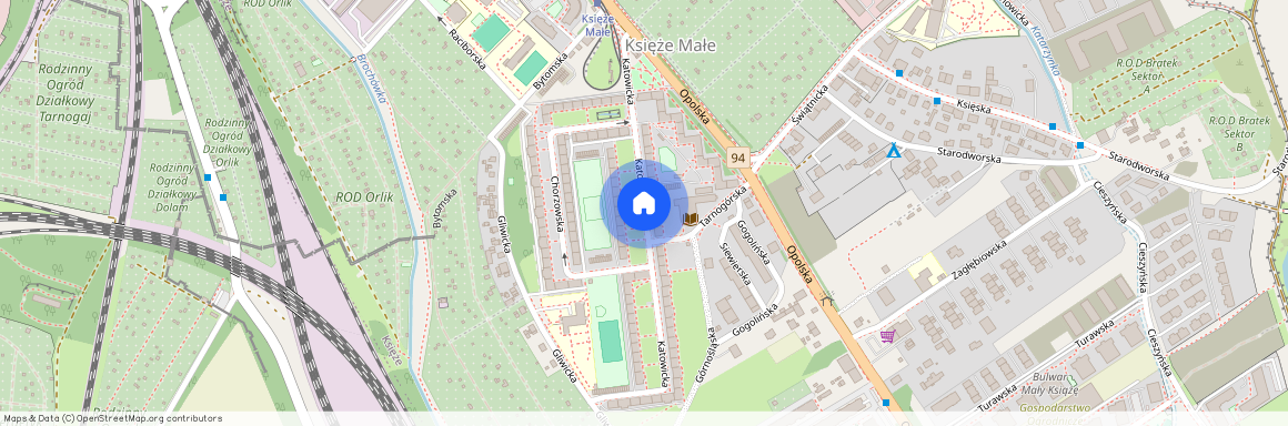 ul. Katowicka, Księże, Krzyki, Wrocław, dolnośląskie