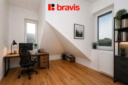 Pronájem moderního bytu 3+kk po rekonstrukci, ul. Červinkova, Brno - Královo Pole, s střešní terasou a hezkým výhledem - Фото 5