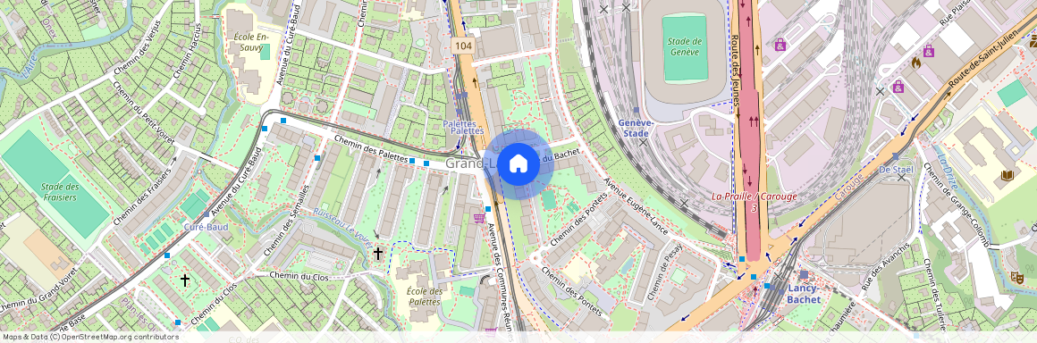 Chemin des Pontets 18, 1212 - Grand-Lancy, Suisse