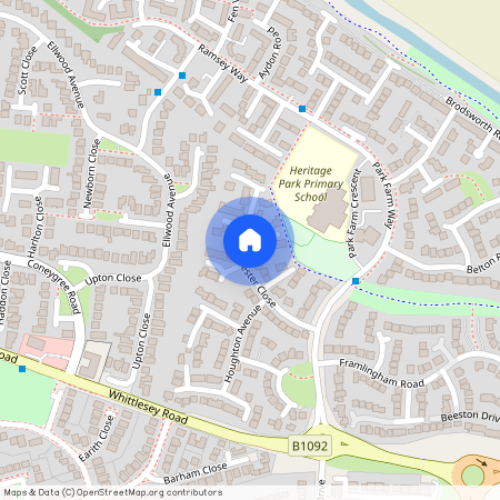 Portchester Close, Peterborough, Cambridgeshire, PE2