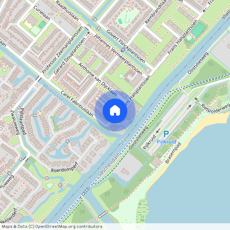 Vlietwijk, 2251 XC, Frans Halsplantsoen, Voorschoten