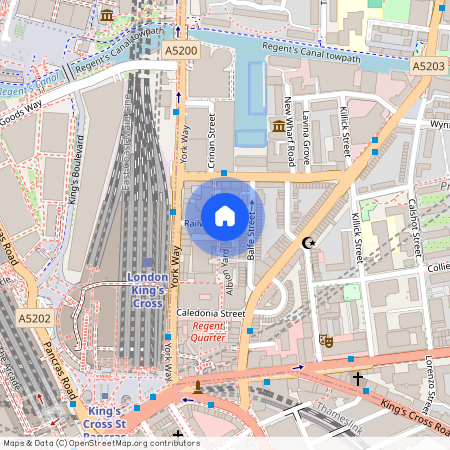 Railway Street, King's Cross, London, N1