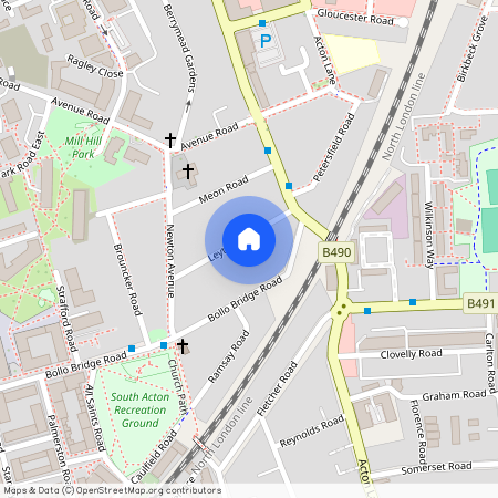 Leythe Road, Acton, Chiswick Borders