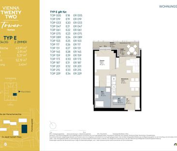 Erstbezug – TOWER HOMES im V22 mit Rooftop Pool & Sauna bei U1 Kagran - Photo 2