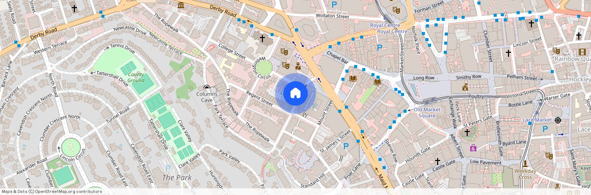 Truman House, 22-28 Park Row, Nottingham, Nottinghamshire, NG1 6GX