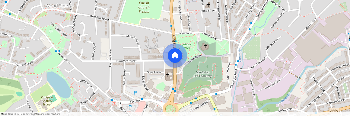 Long Street, Middleton, Manchester, M24