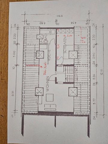 Wohnung 2 Etage Bochum Hofstede 65 m2 Luxusausstattung - Photo 4