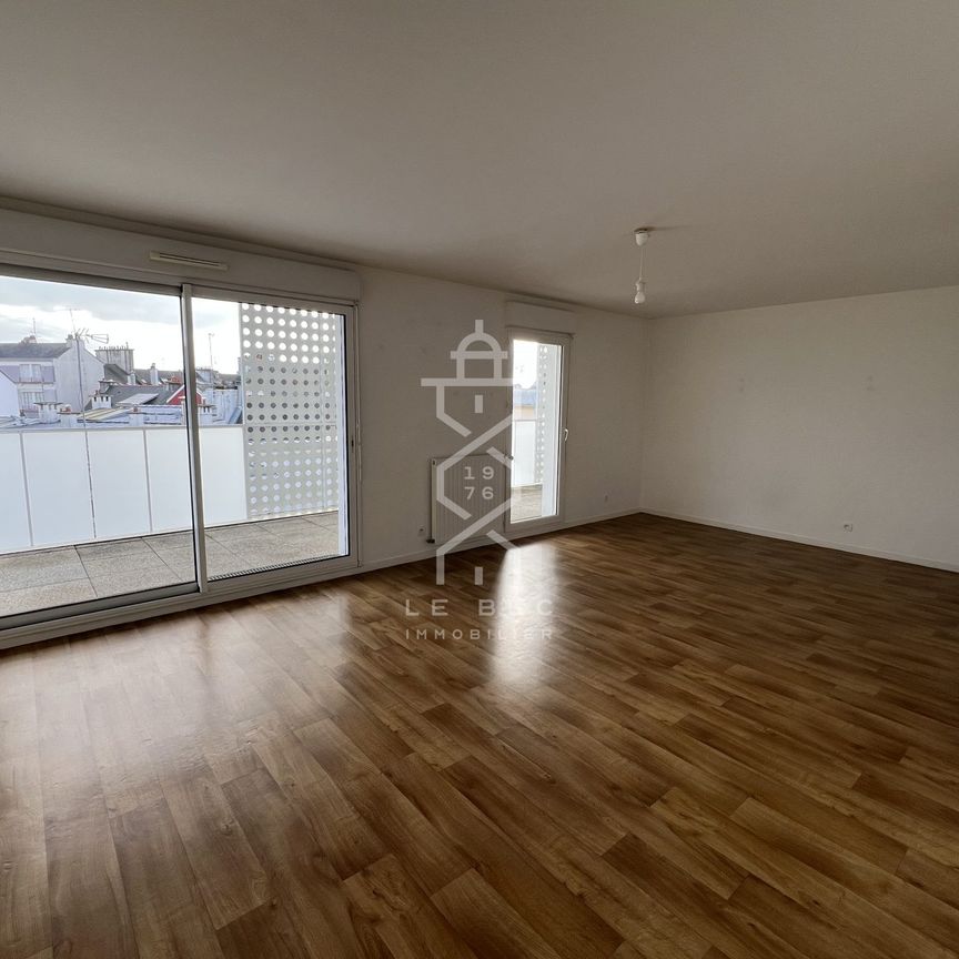 A LOUER : Appartement T3 67m² - 2 chambres - garage - cellier - balcon - Photo 1