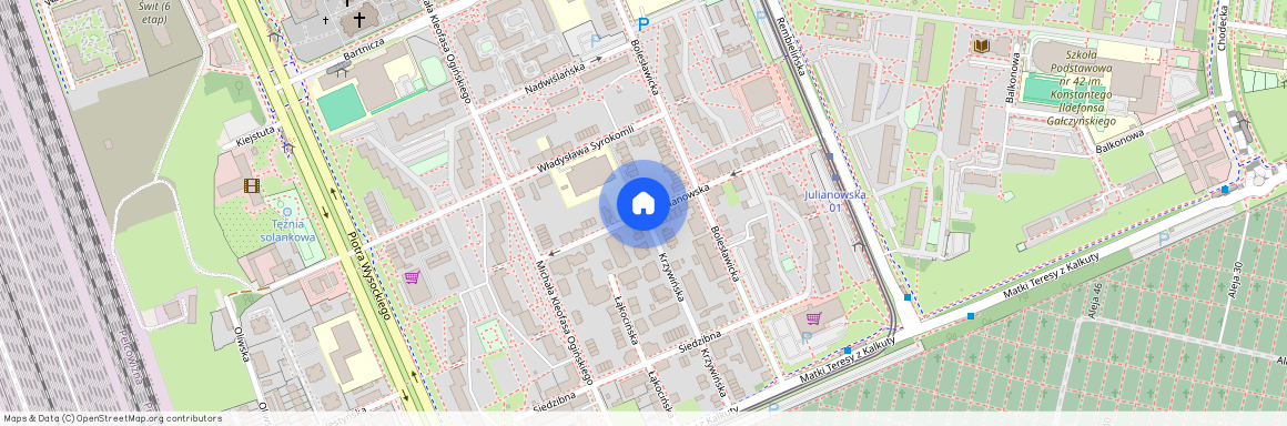ul. Julianowska, Bródno, Targówek, Warszawa, mazowieckie